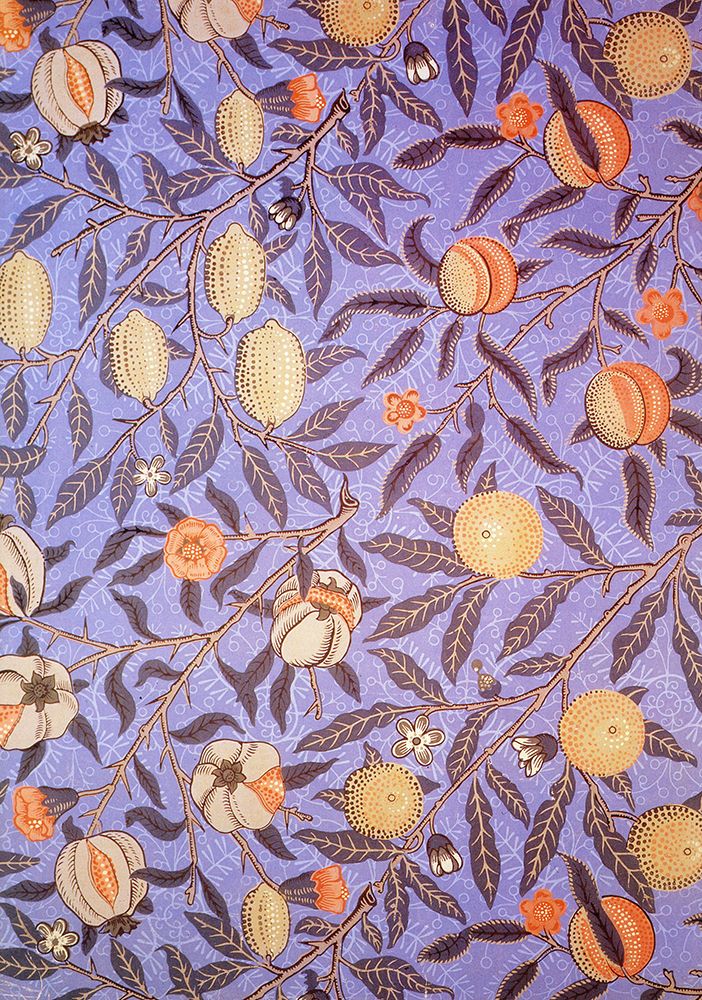 Blue Fruit 1866 art print by William Morris for $57.95 CAD