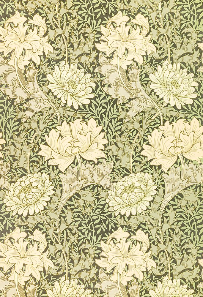 Chrysanthemum pattern 1877 art print by William Morris for $57.95 CAD