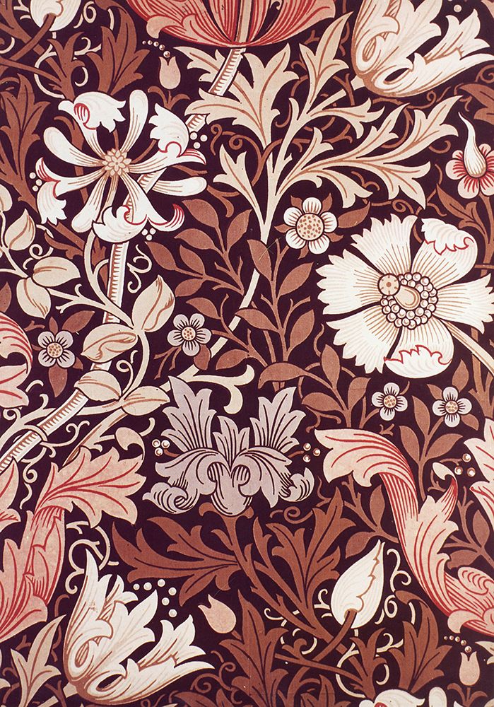 Compton 1896 art print by William Morris for $57.95 CAD