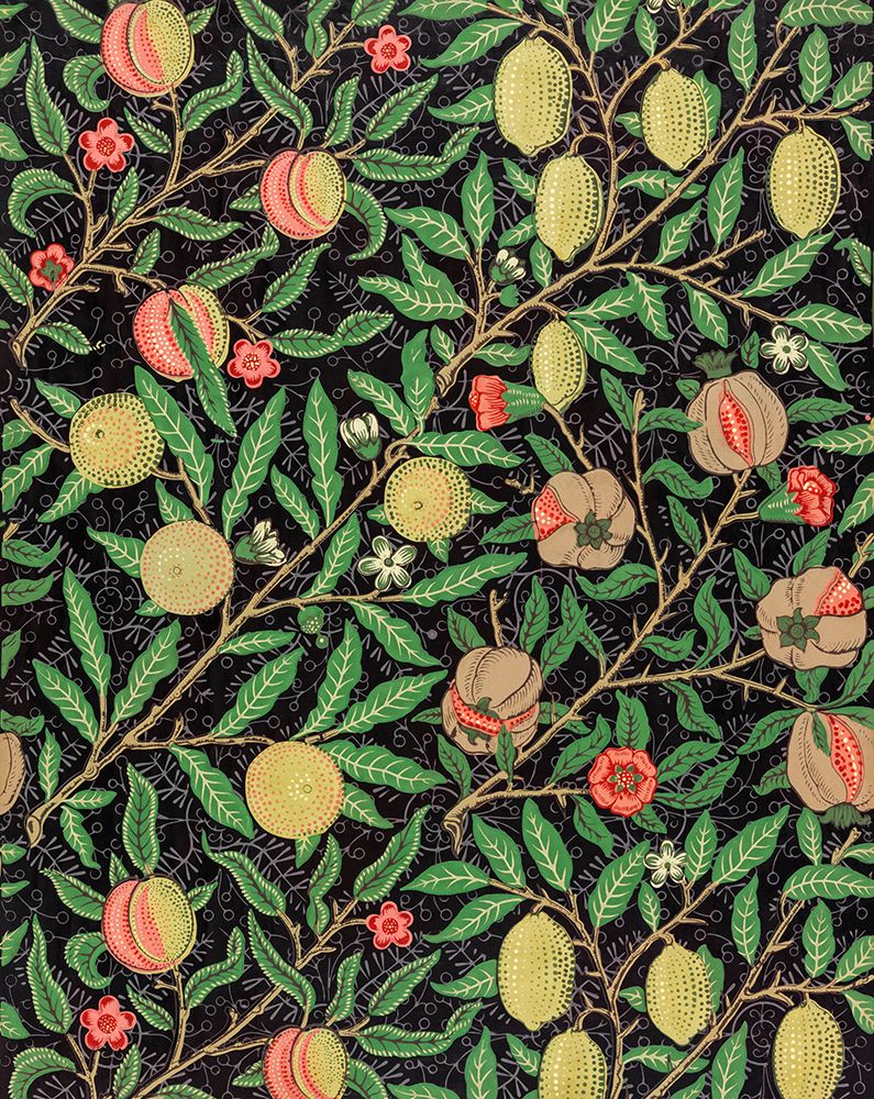 Fruit Pattern 1862 art print by William Morris for $57.95 CAD