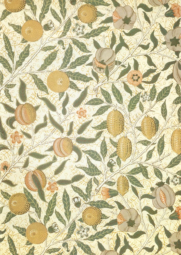 Fruit Wallpaper 1862 art print by William Morris for $57.95 CAD