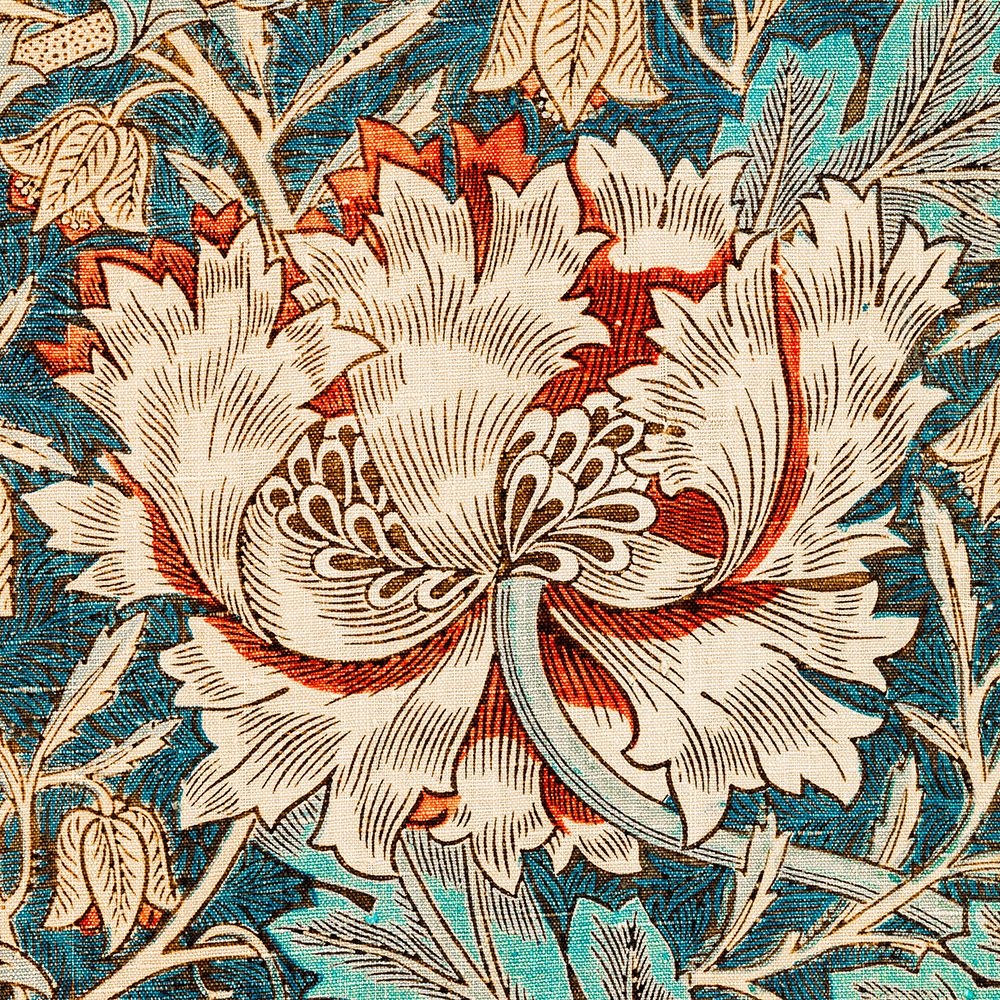 Honeysuckle in Red 1876 art print by William Morris for $57.95 CAD