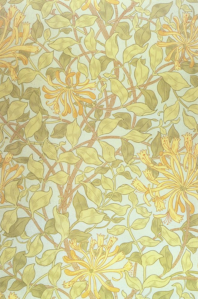 Honeysuckle 1883 art print by William Morris for $57.95 CAD