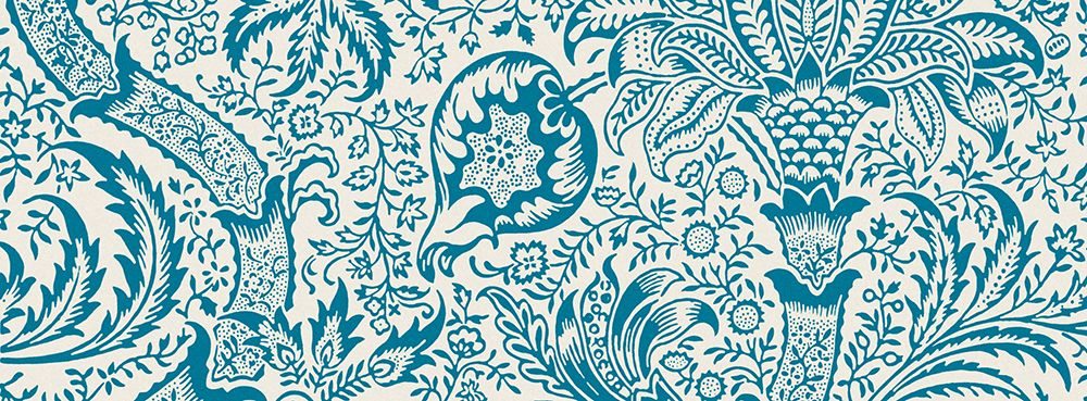 Indian pattern ca 1850 art print by William Morris for $57.95 CAD