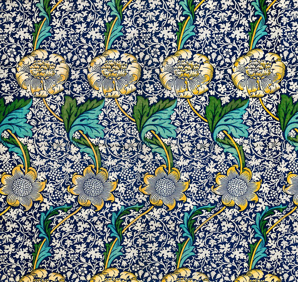 Kennet Famous pattern ca 1850 art print by William Morris for $57.95 CAD
