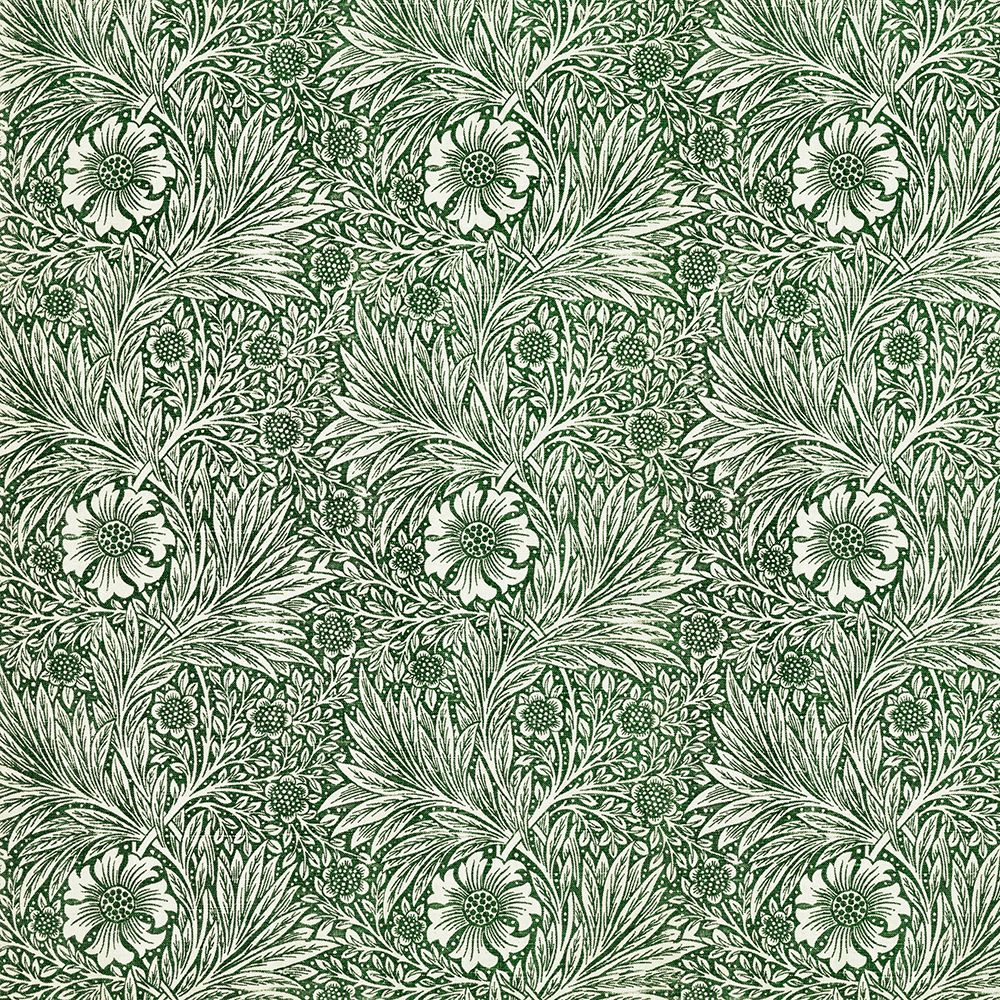 Marigold in Green 1875 art print by William Morris for $57.95 CAD