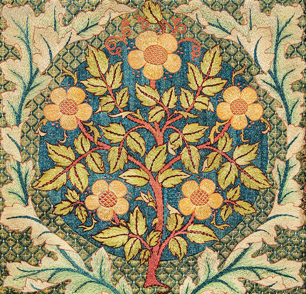 Rose Wreath ca 1850 art print by William Morris for $57.95 CAD