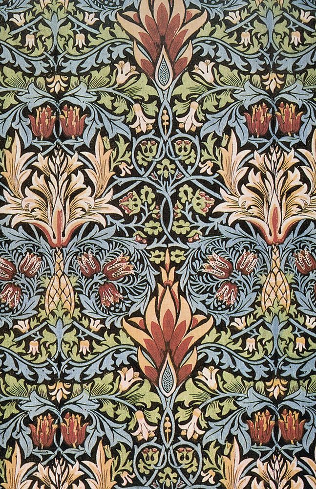 Snakeshead Printed Textile 1876 art print by William Morris for $57.95 CAD