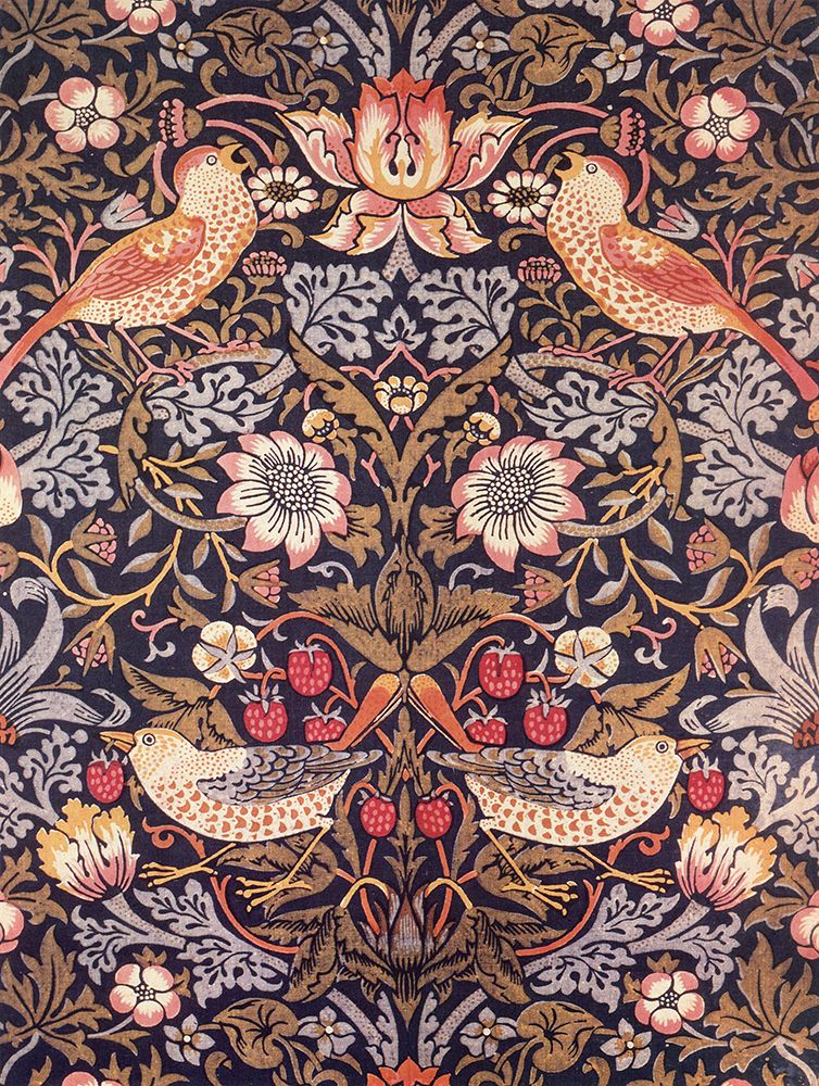 Strawberry Thief 1883 art print by William Morris for $57.95 CAD