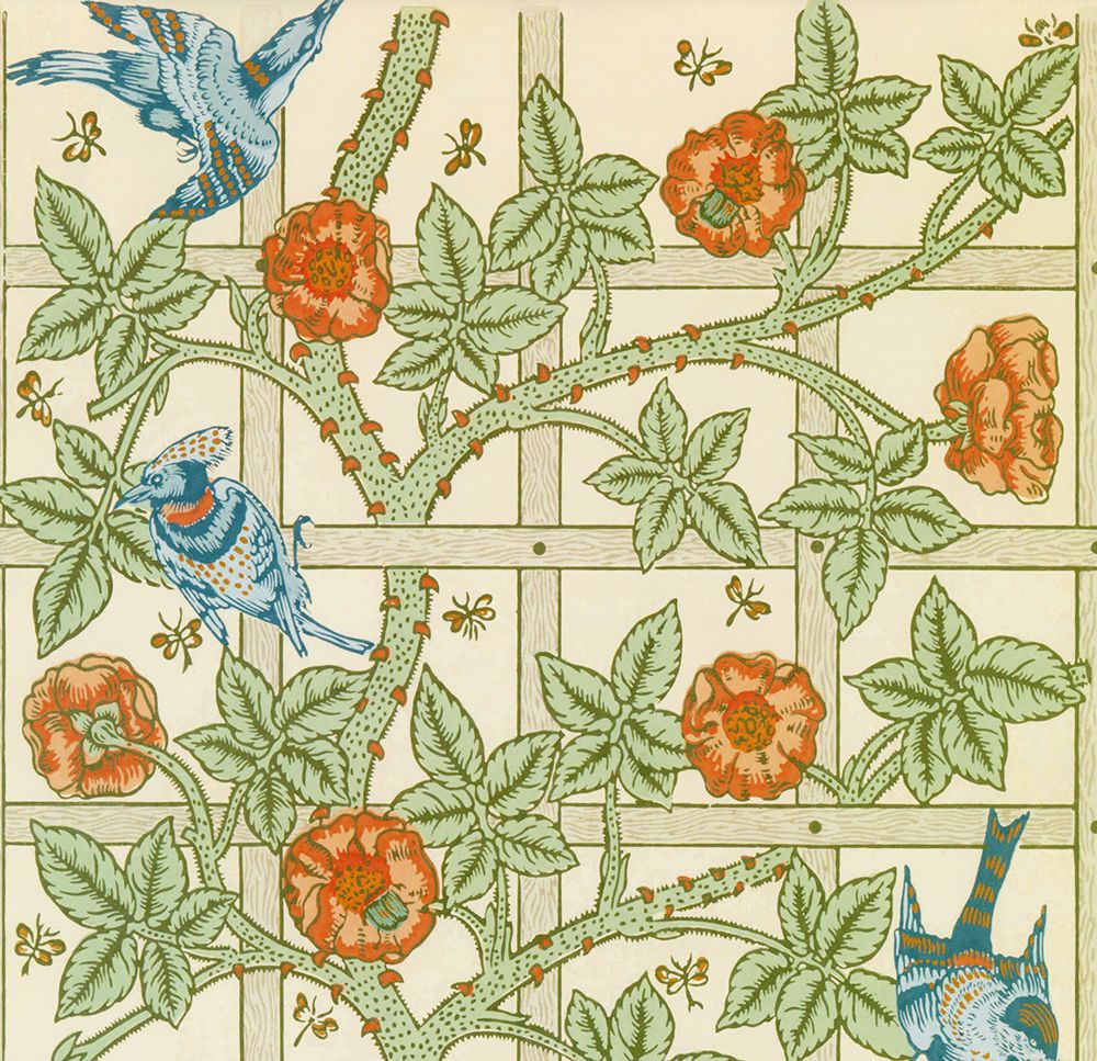 Trellis 1864 art print by William Morris for $57.95 CAD
