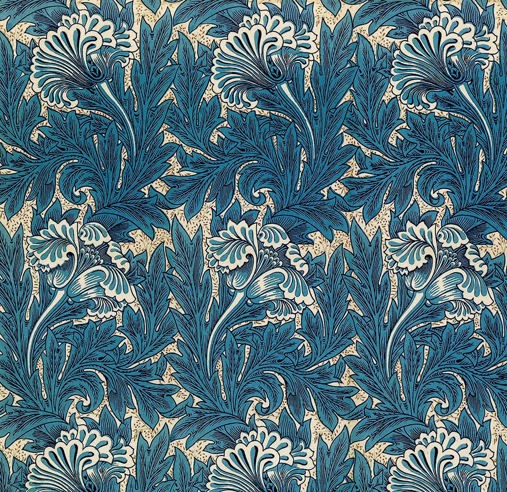 Tulip design 1884 art print by William Morris for $57.95 CAD