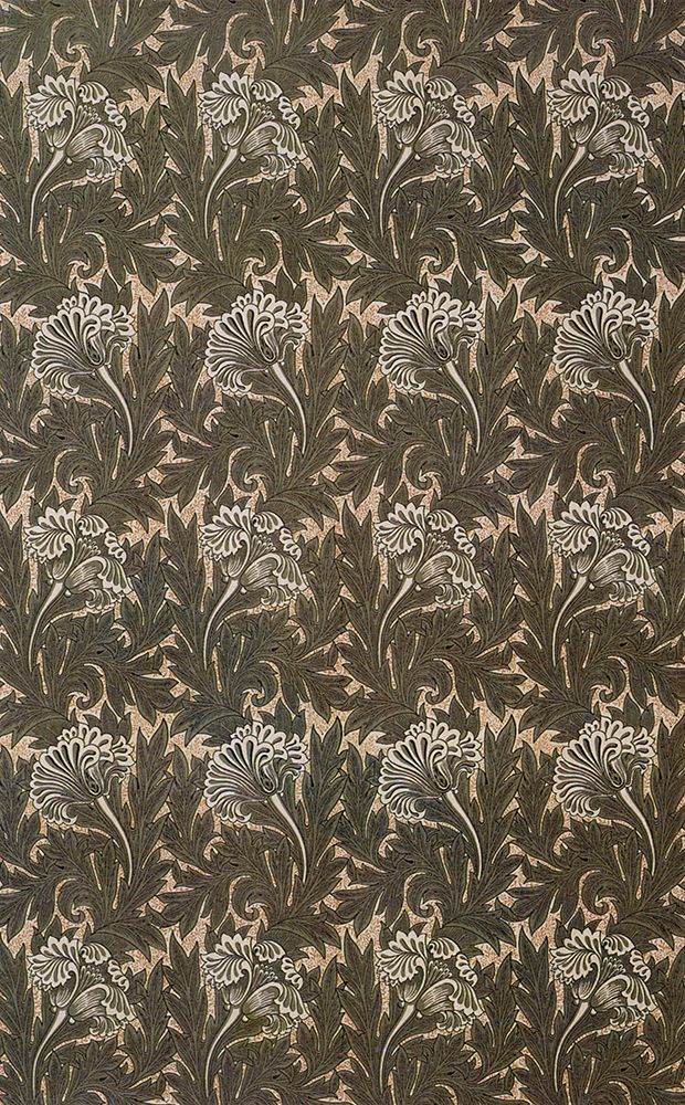 Tulip textile Design 1875 art print by William Morris for $57.95 CAD