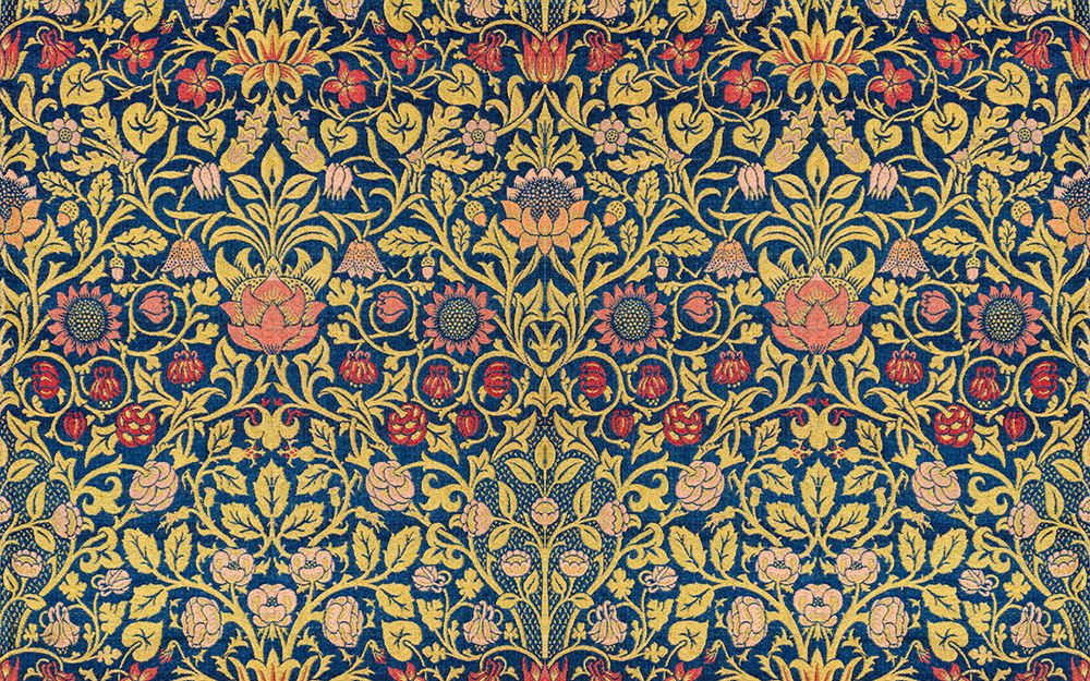 Violet and Columbine 1883 art print by William Morris for $57.95 CAD