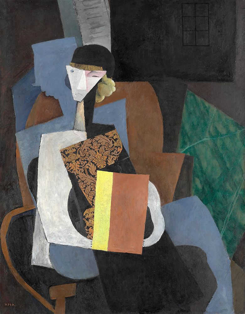 Portrait of Marevna, Maria Vorobieff-Stebelska 1915 art print by Diego Rivera for $57.95 CAD