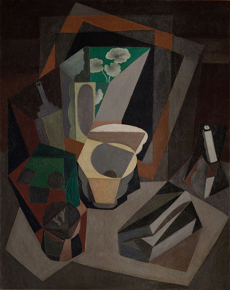 Still Life with Utensils 1917 art print by Diego Rivera for $57.95 CAD