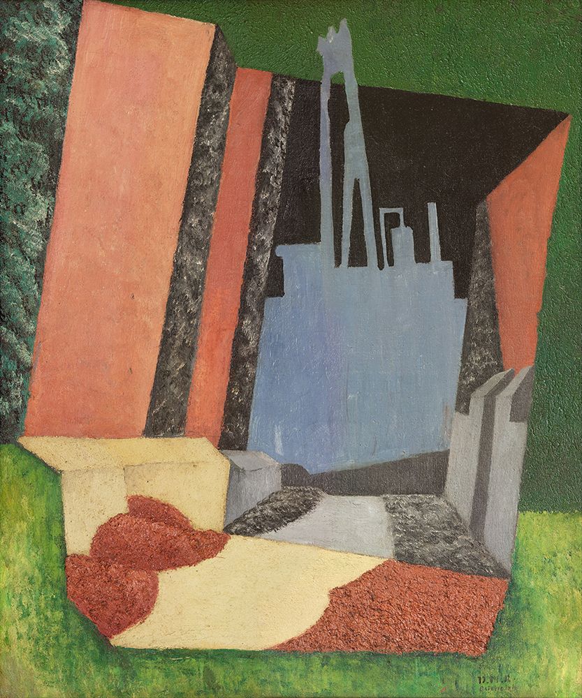 Urban Landscape 1916 art print by Diego Rivera for $57.95 CAD