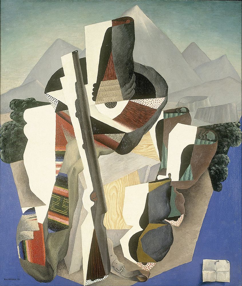 Zapata-style Landscape 1915 art print by Diego Rivera for $57.95 CAD