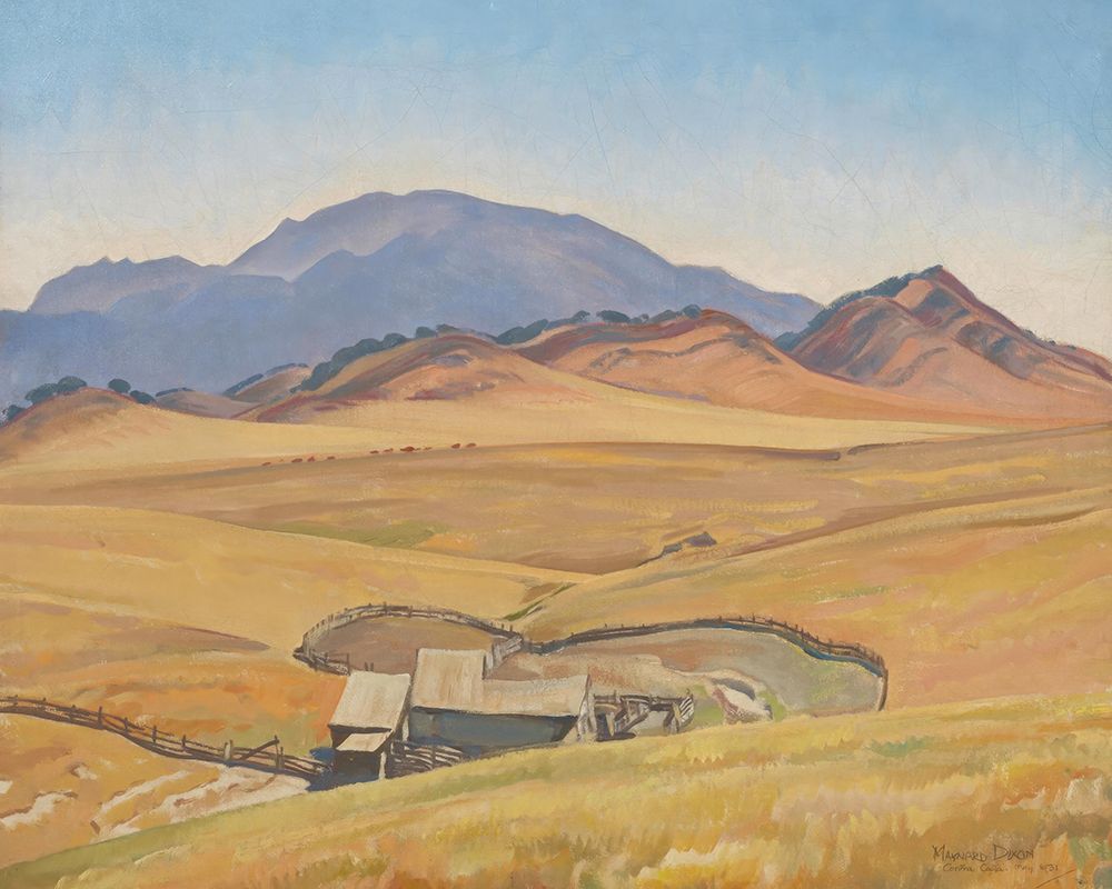 Abandoned House, Contra Costa County CA 1931 art print by Maynard Dixon for $57.95 CAD