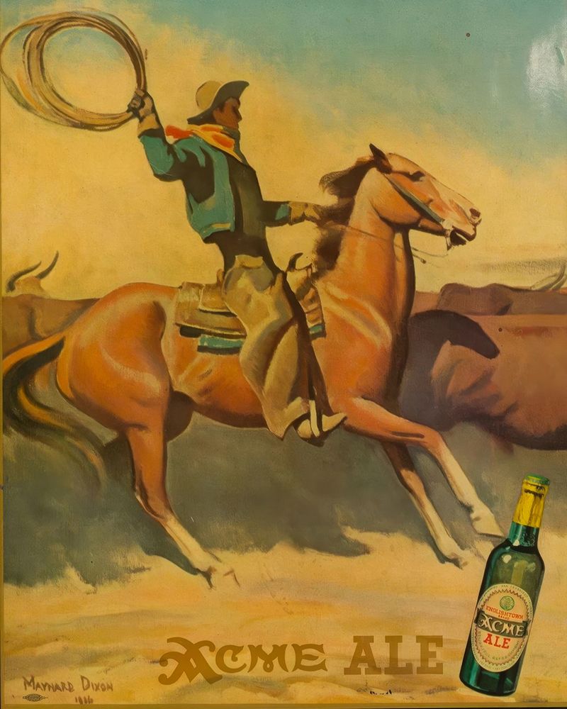 Acme Ale Sign 1916 art print by Maynard Dixon for $57.95 CAD