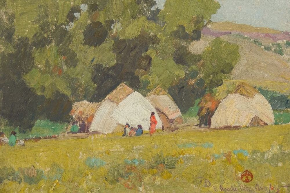 Apache Camp 1915 art print by Maynard Dixon for $57.95 CAD