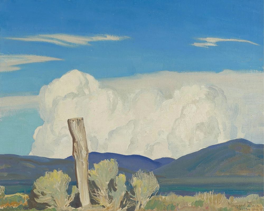 Approaching Thunderstorm 1931 art print by Maynard Dixon for $57.95 CAD