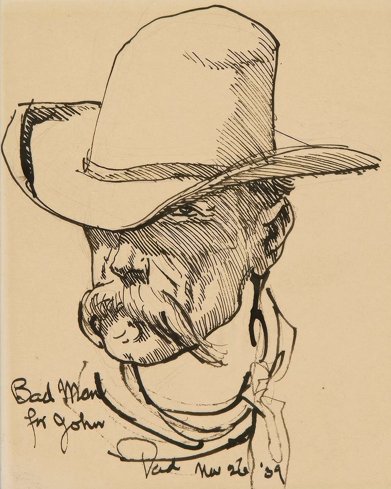 Bad Man 1926 art print by Maynard Dixon for $57.95 CAD