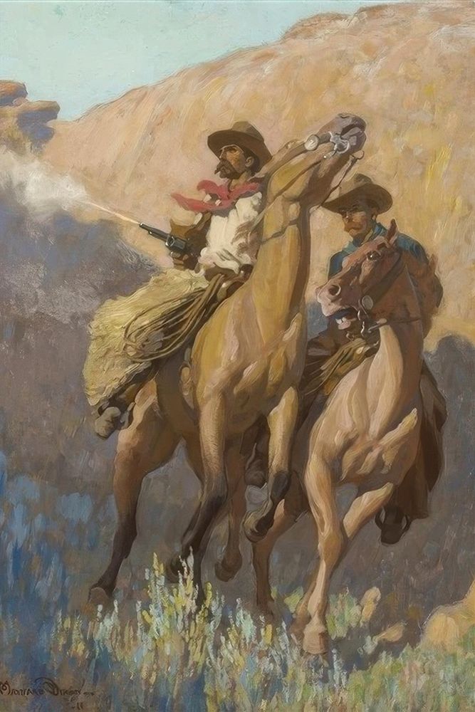 Buck Peters, Ranchman 1911 art print by Maynard Dixon for $57.95 CAD