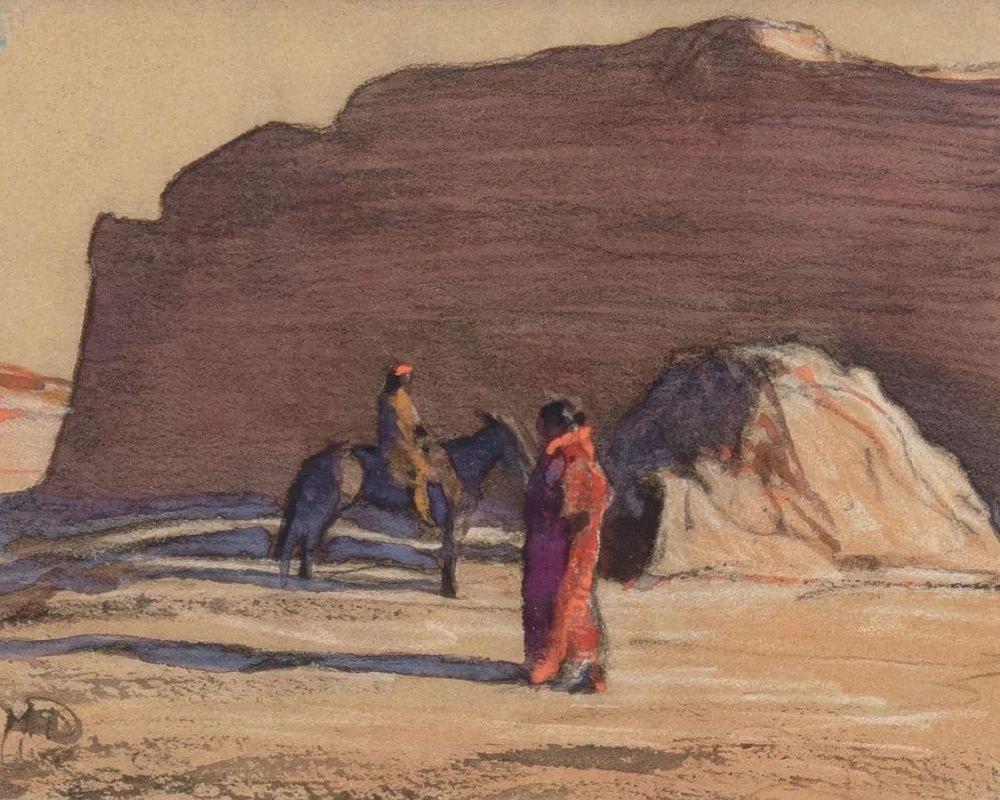 Canyon ca 1915 art print by Maynard Dixon for $57.95 CAD