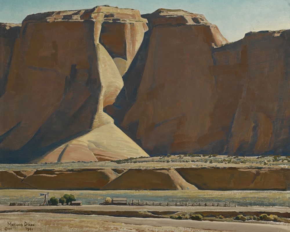 Canyon Ranch 1941 art print by Maynard Dixon for $57.95 CAD