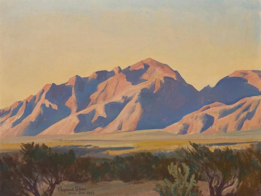 Catalinas at Sundown 1943 art print by Maynard Dixon for $57.95 CAD