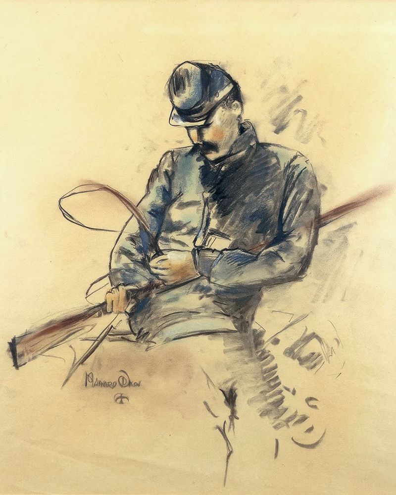 Cavalry Soldier ca 1920 art print by Maynard Dixon for $57.95 CAD