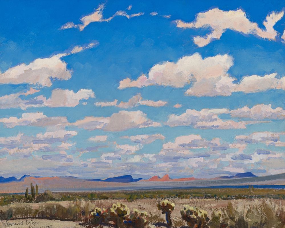 Clouds of a Summer Afternoon 1945 art print by Maynard Dixon for $57.95 CAD