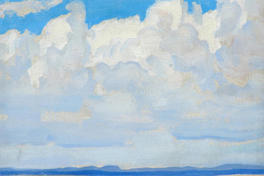 Clouds, New Mexico art print by Maynard Dixon for $57.95 CAD