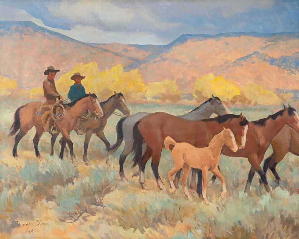 Coming Home 1942 art print by Maynard Dixon for $57.95 CAD