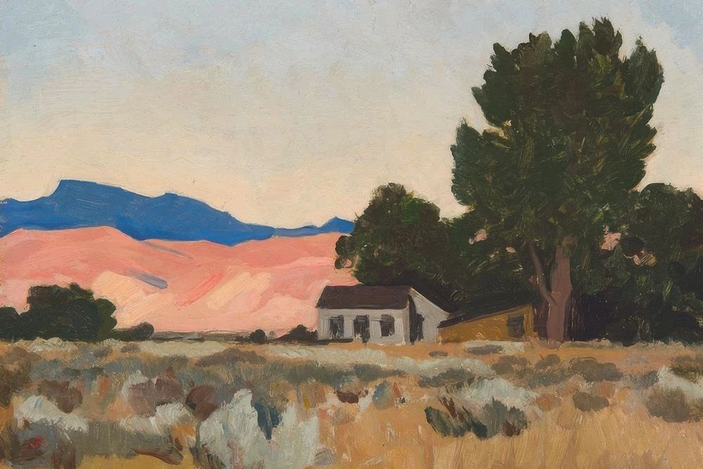 Cottage in Carson 1935 art print by Maynard Dixon for $57.95 CAD