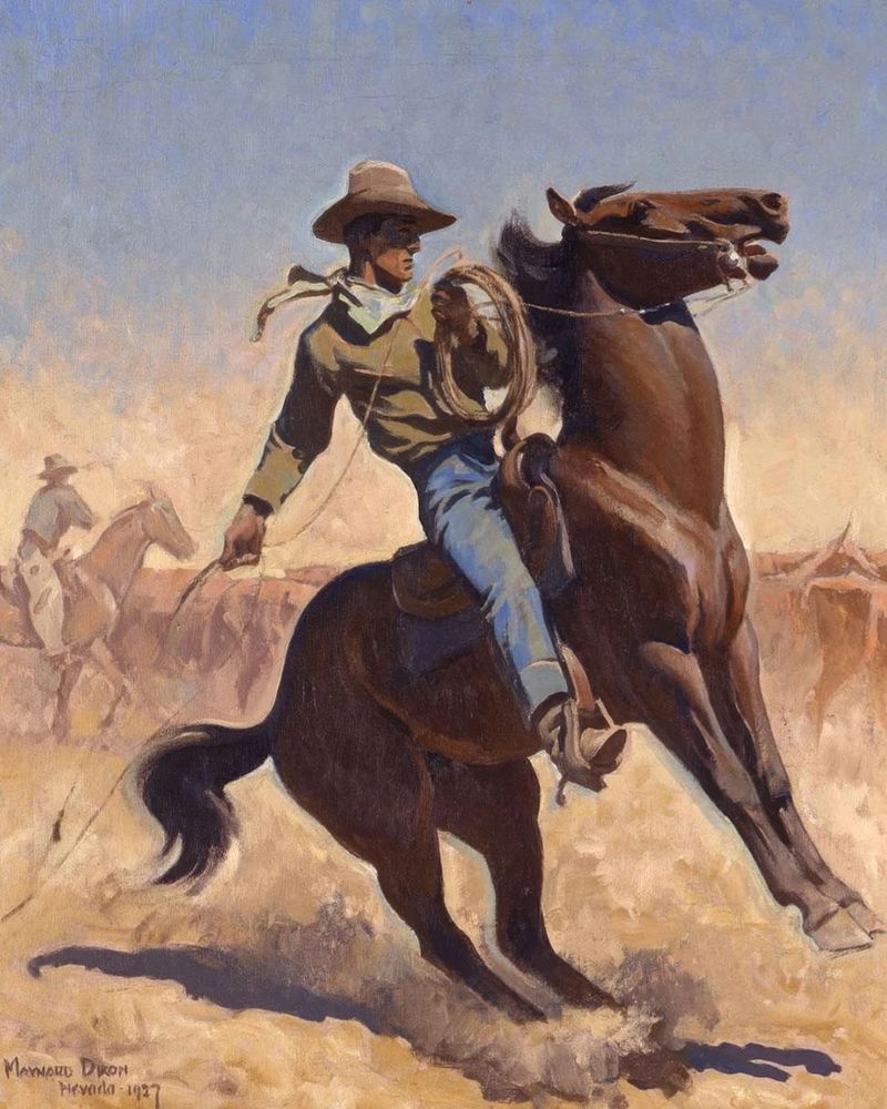 Cowpumcher 1927 art print by Maynard Dixon for $57.95 CAD