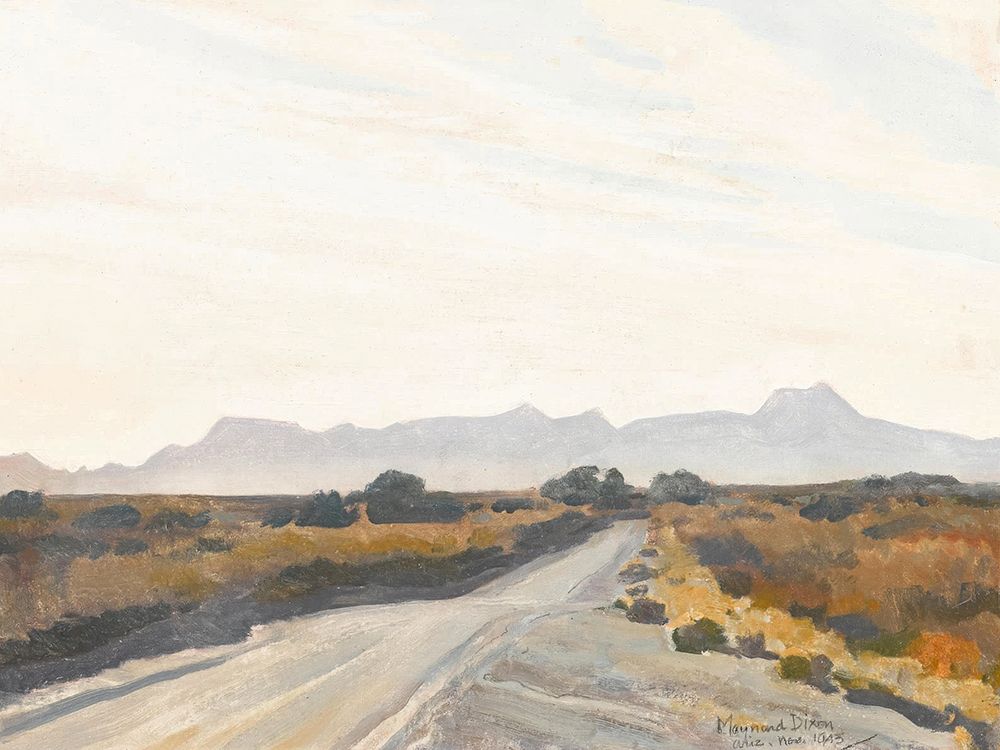 Desert Autumn 1943 art print by Maynard Dixon for $57.95 CAD