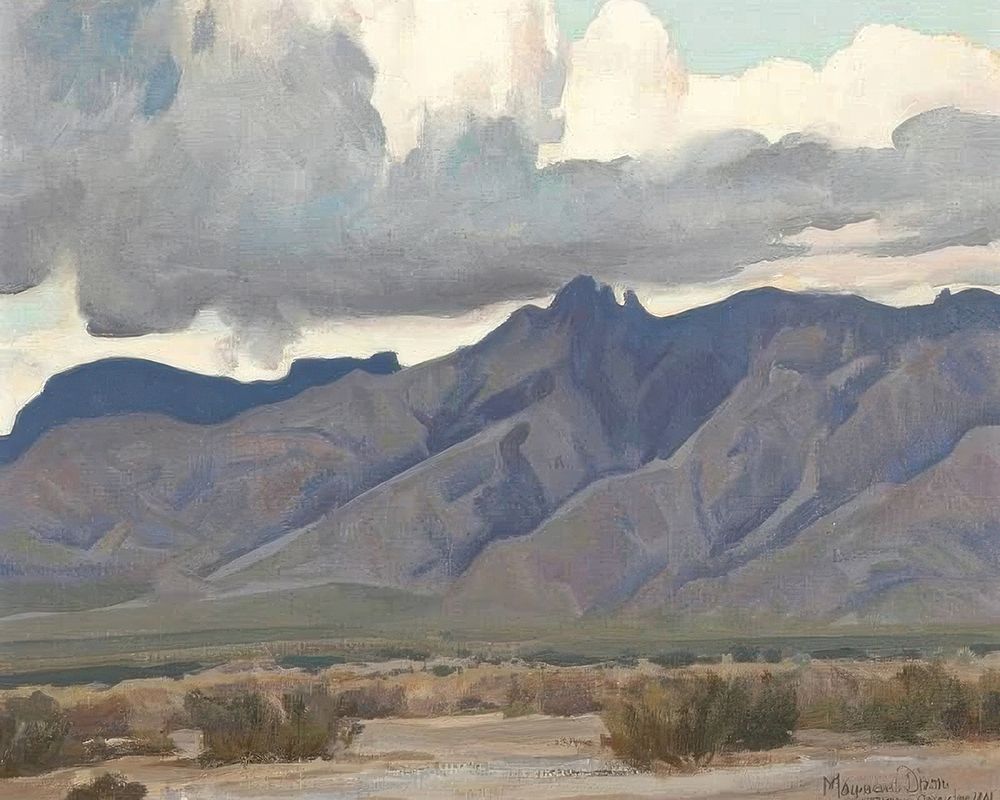 End of a Storm 1941 art print by Maynard Dixon for $57.95 CAD