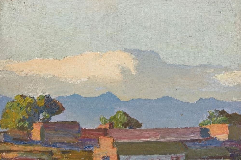 Evening Clouds art print by Maynard Dixon for $57.95 CAD