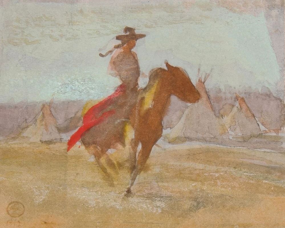 Flathead Pony art print by Maynard Dixon for $57.95 CAD