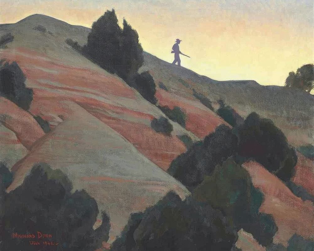 Hogback Hill 1942 art print by Maynard Dixon for $57.95 CAD