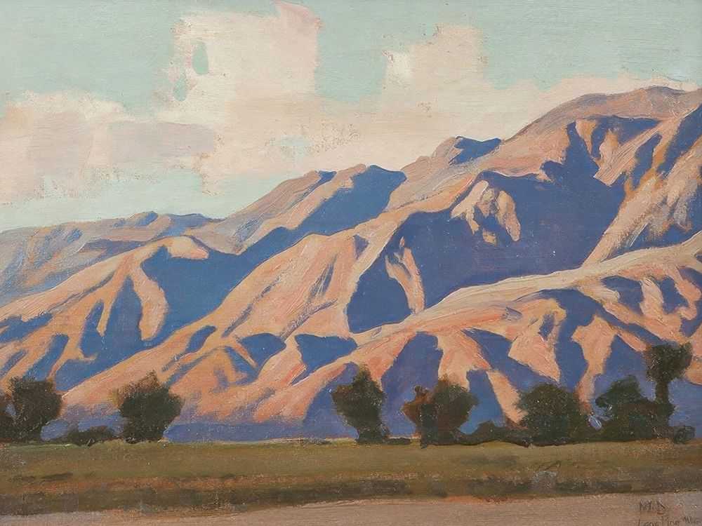 Inyo Mountains, Evening art print by Maynard Dixon for $57.95 CAD