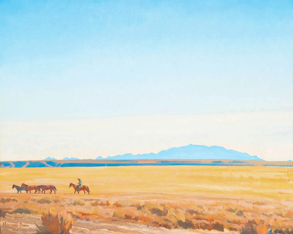 Land Westward ca 1936 art print by Maynard Dixon for $57.95 CAD