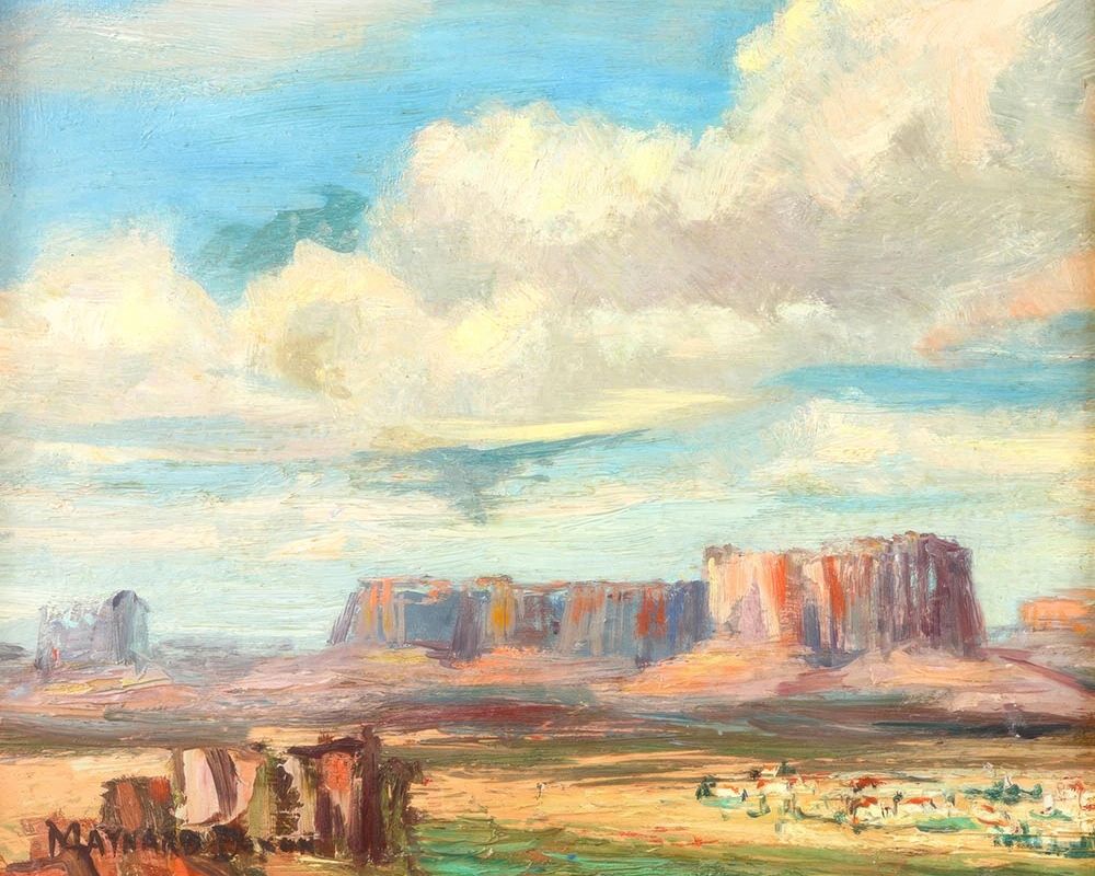 Landscape art print by Maynard Dixon for $57.95 CAD