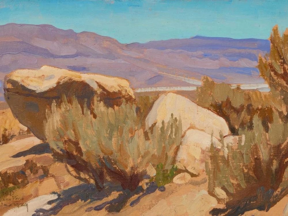 Lone Pine 1924 art print by Maynard Dixon for $57.95 CAD