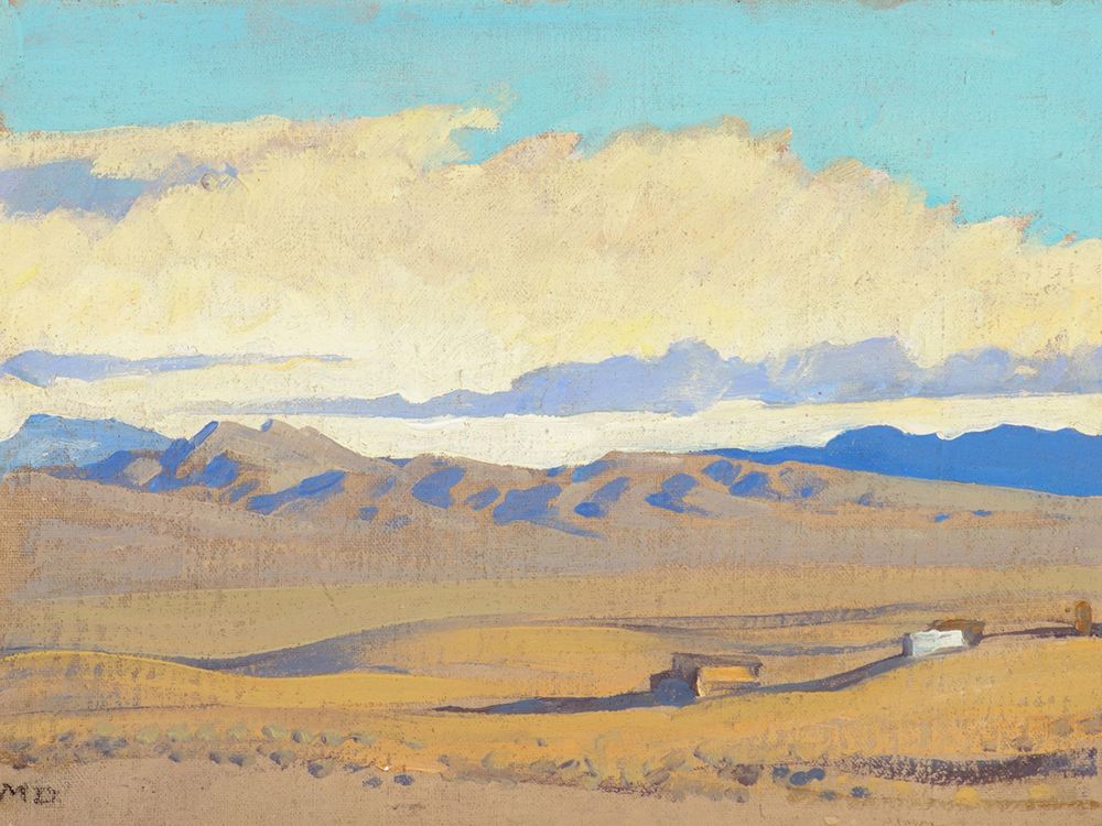 Lonesome Camp 1927 art print by Maynard Dixon for $57.95 CAD