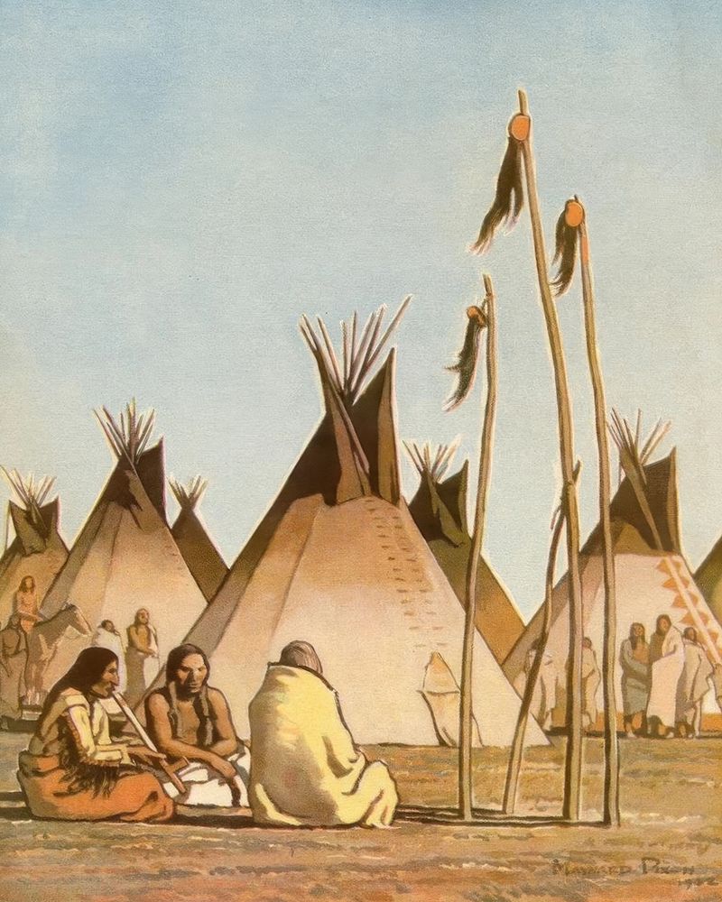 Medicine Smoke art print by Maynard Dixon for $57.95 CAD