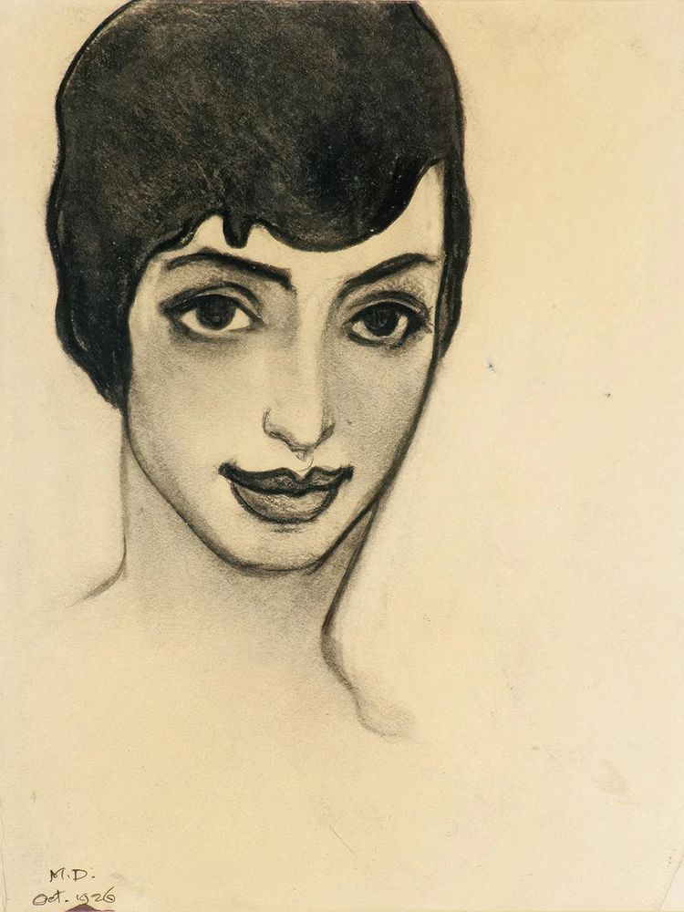 Mexican Girl 1926 art print by Maynard Dixon for $57.95 CAD