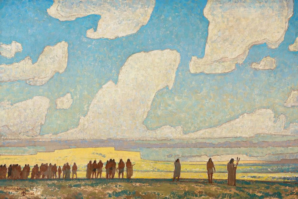 Migration, No. 2 1924 art print by Maynard Dixon for $57.95 CAD