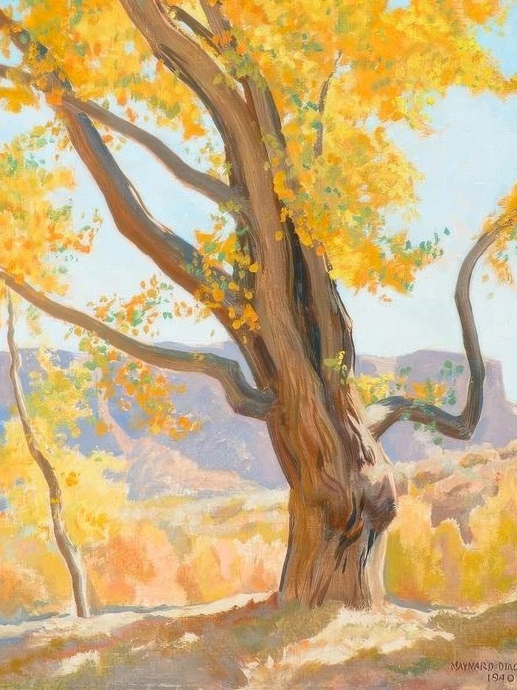 October Morning 1940 art print by Maynard Dixon for $57.95 CAD